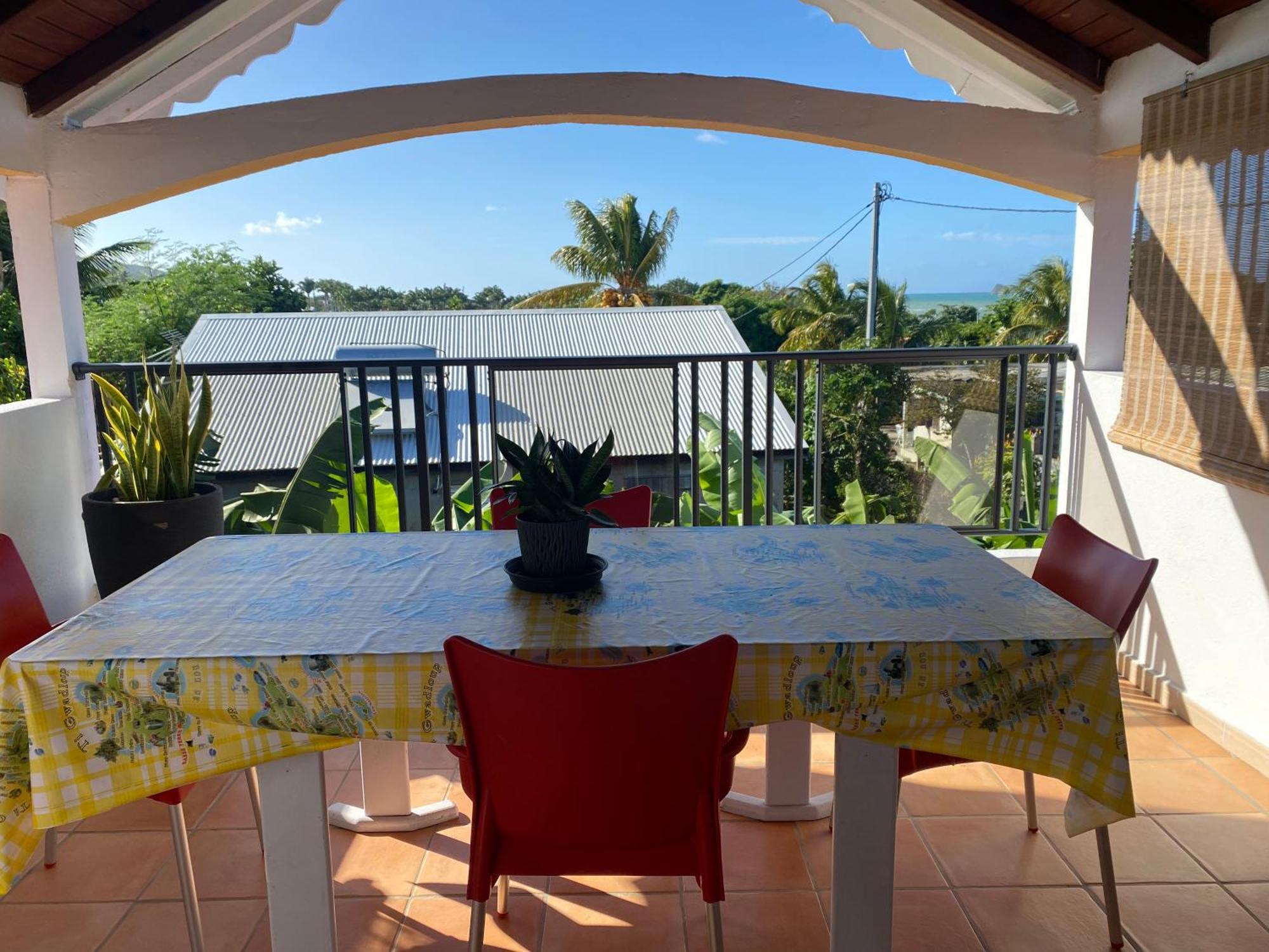 Chez Soul~Etage Entier Avec Vue Sur Mer Sainte-Rose Exterior photo
